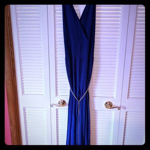 Ladies Side Split Leg Jumpsuit